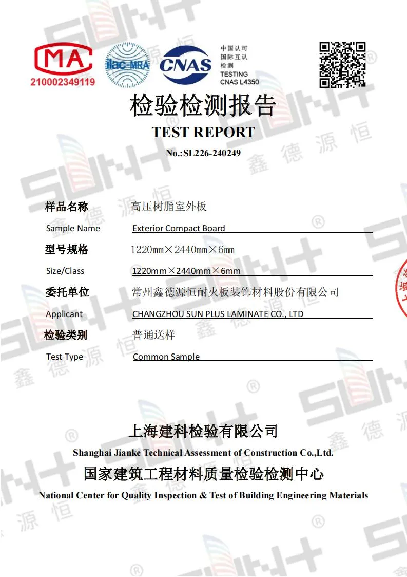 Exterior Compact Report