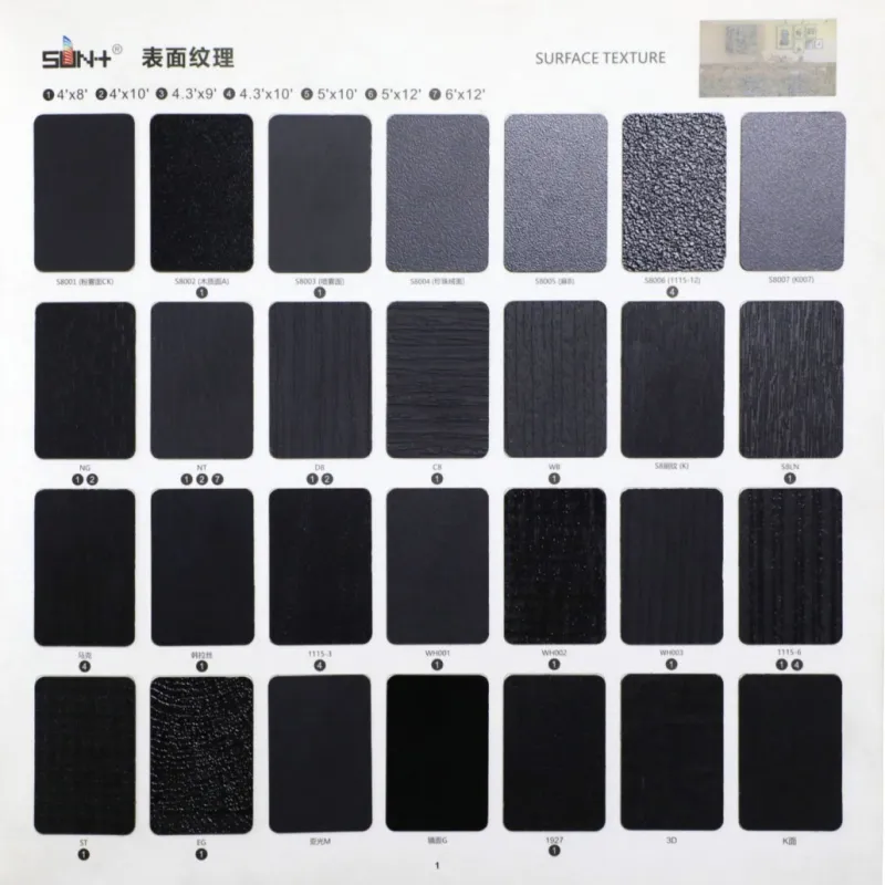 Sunplus colour catalog